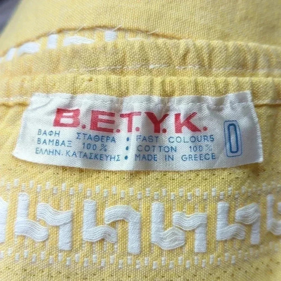 1970's Greek Toddler Dress - Picture 5 of 7